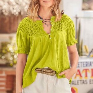 sundance sweetpea top Limeade